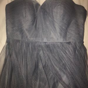 Jenny Yoo Annabelle Convertible Tulle Column Dress